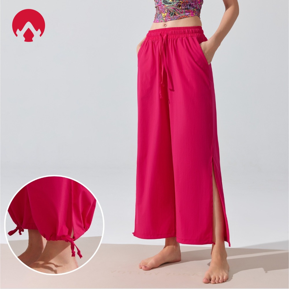 Pilates Yoga Legging - High Waisted Wide Leg Pants Women