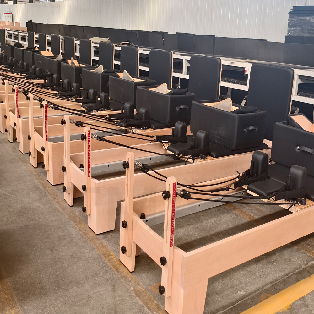 Pilates Yoga Body - DZ132 Beech Wood Pilates Reformers Machine