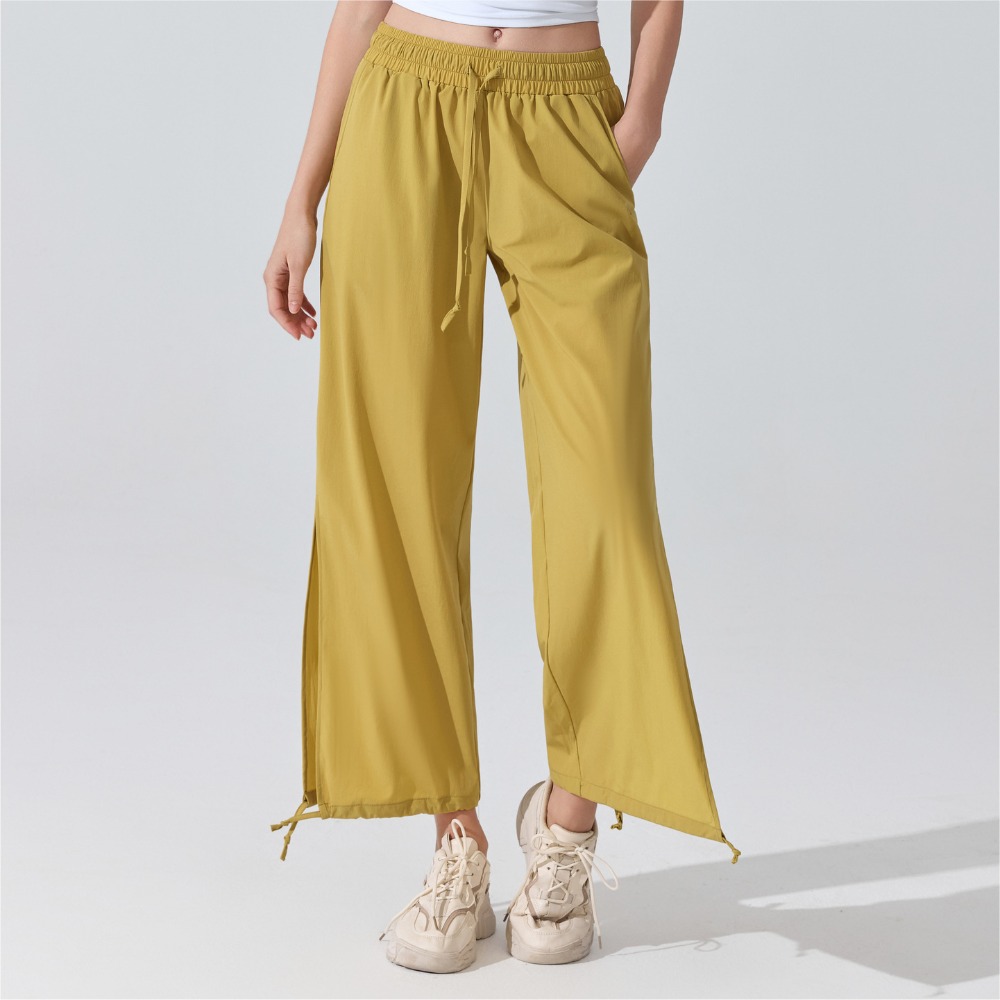 High Waisted Wide Leg Pants Wo - Pilates Yoga Legging avaliação e preço