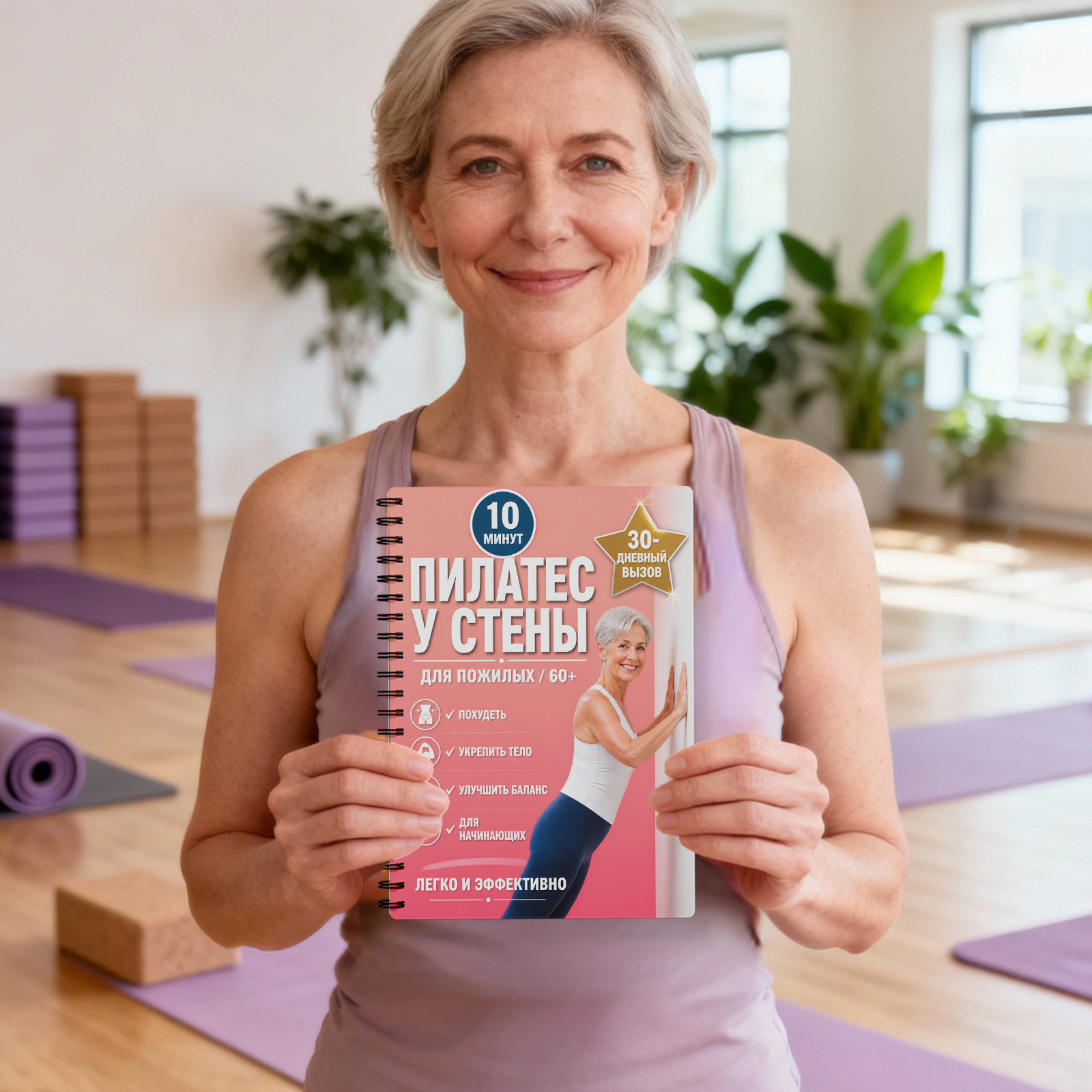 Wall Pilates for Seniors 30 Da - Pilates Yoga Shoes avaliação e preço