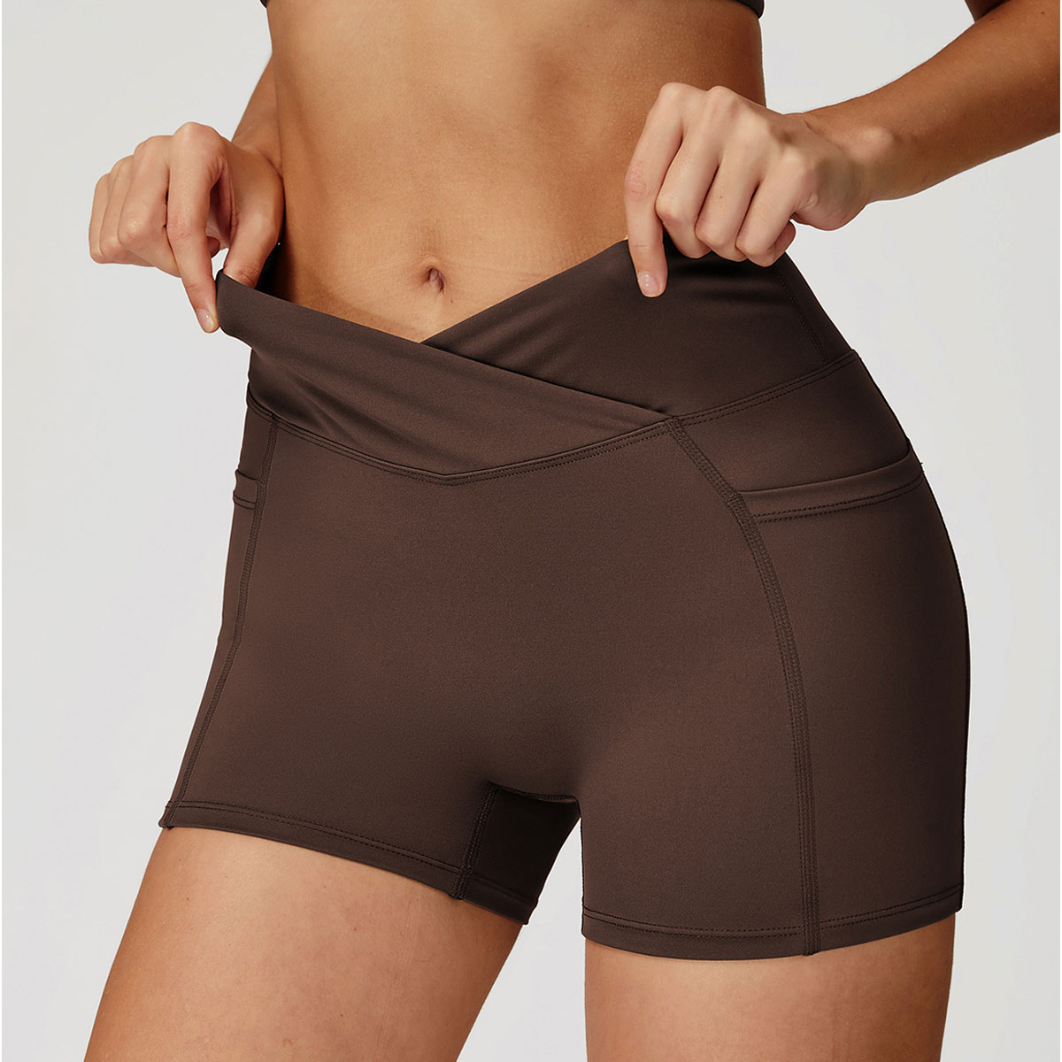 Yoga Cycling Shorts High Waist - Pilates Yoga Legging avaliação e preço