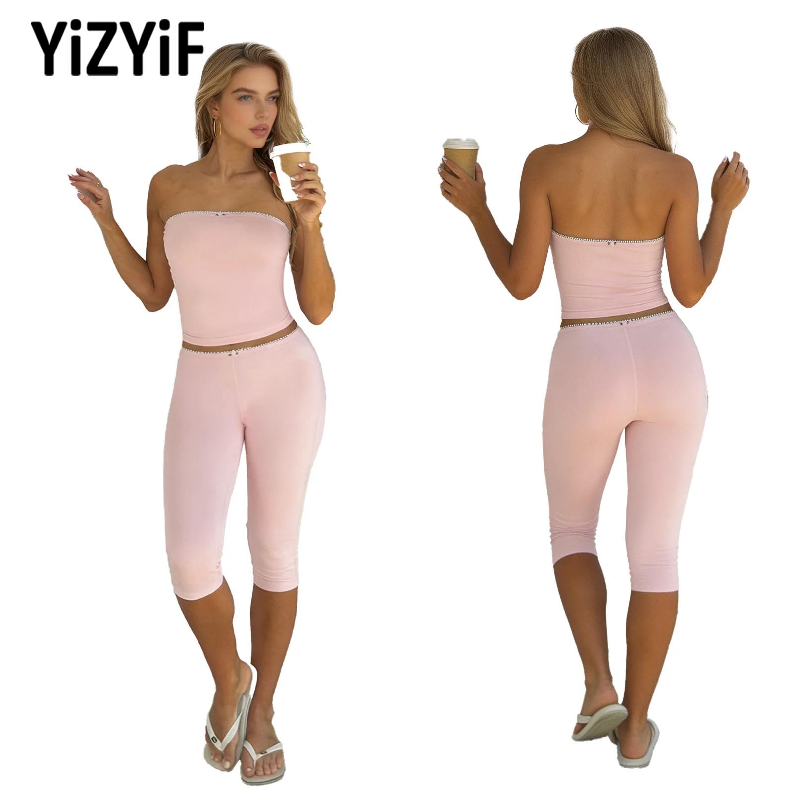 Women Yoga Outfit Strapless Tu - Pilates Yoga Top avaliação e preço