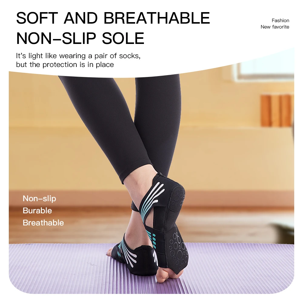 Professional Non-slip Gym Yoga - Pilates Yoga Shoes avaliação e preço