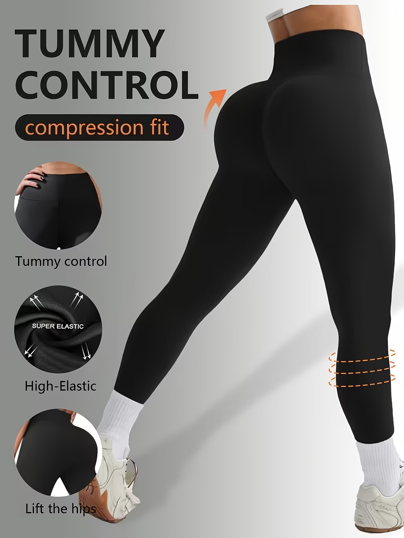 High Waist Yoga Sports Legging - Pilates Yoga Legging avaliação e preço