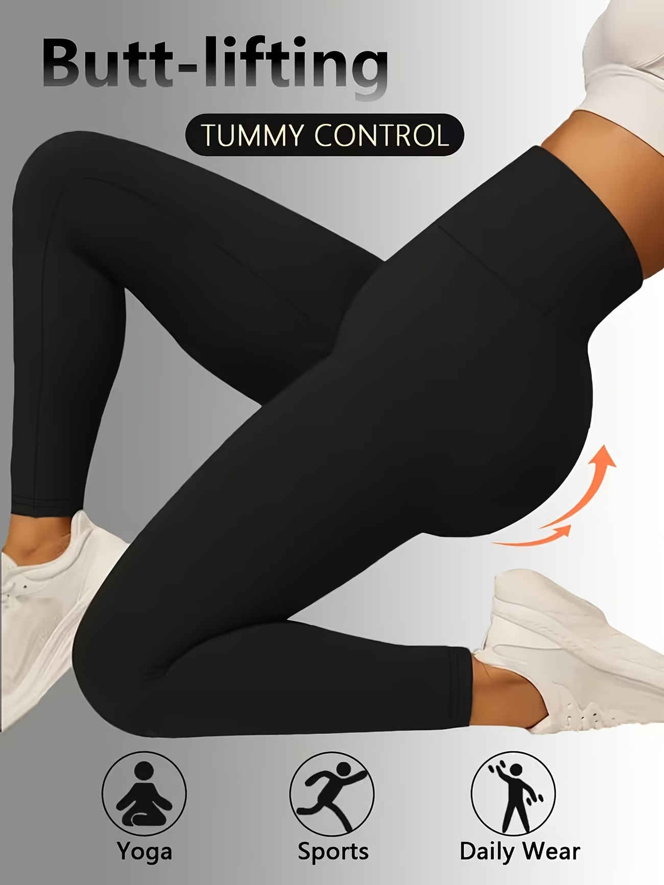 High Waist Yoga Sports Legging - Pilates Yoga Legging avaliação e preço