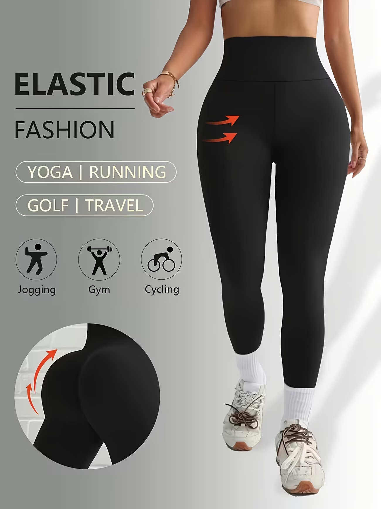 High Waist Yoga Sports Legging - Pilates Yoga Legging avaliação e preço