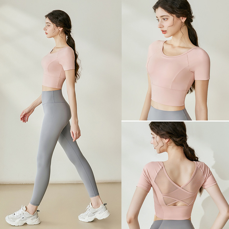 Summer New Women Yoga Tank Top - Pilates Yoga Top avaliação e preço