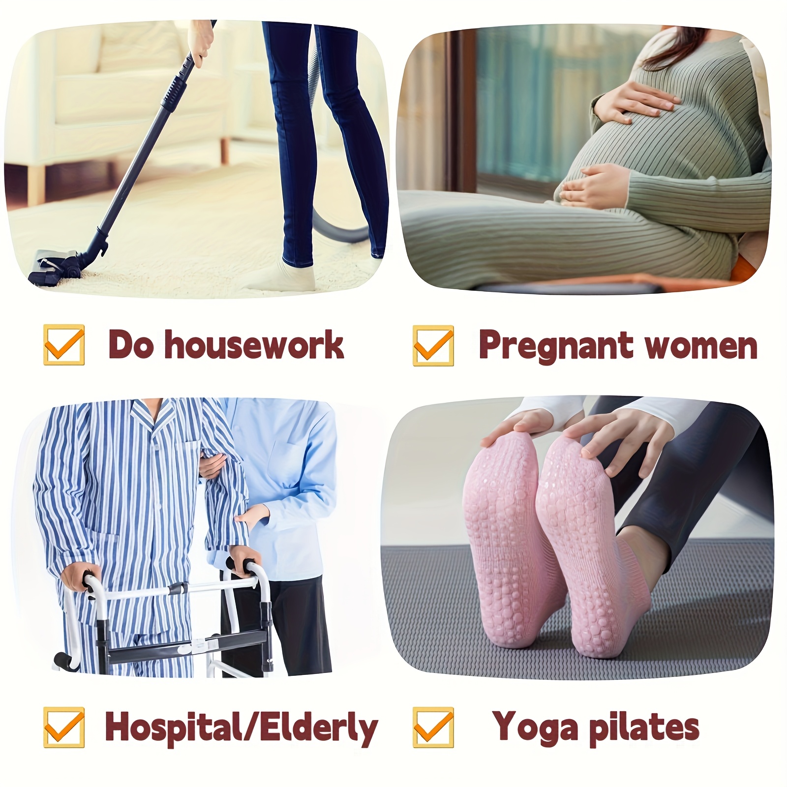 4/20Pcs (2/10 Pairs in Mixed C - Yoga Mix Pilates avaliação e preço