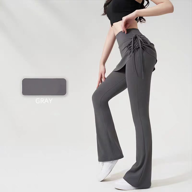 Women's 2-in-1 Skirted Flared  - Pilates Yoga Legging avaliação e preço