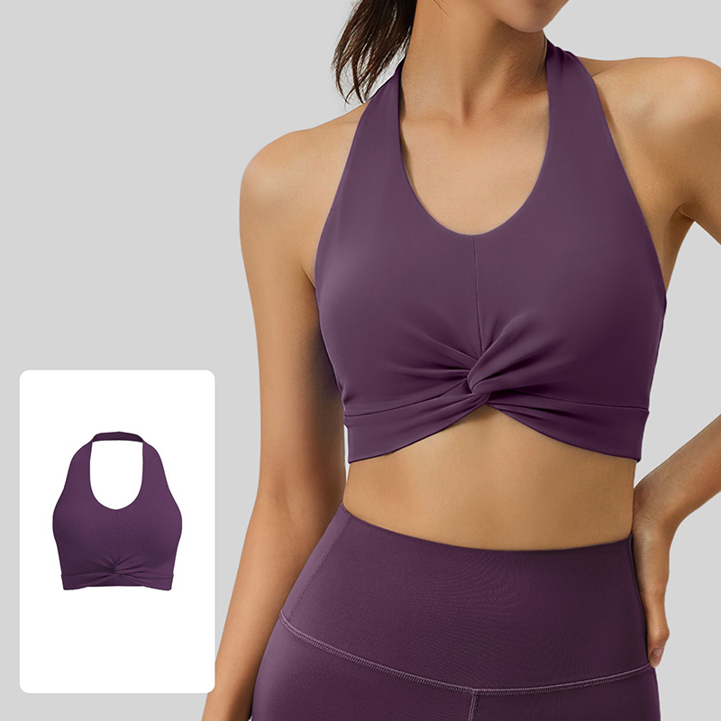 New Women Halter Neck Sports B - Pilates Yoga Top avaliação e preço