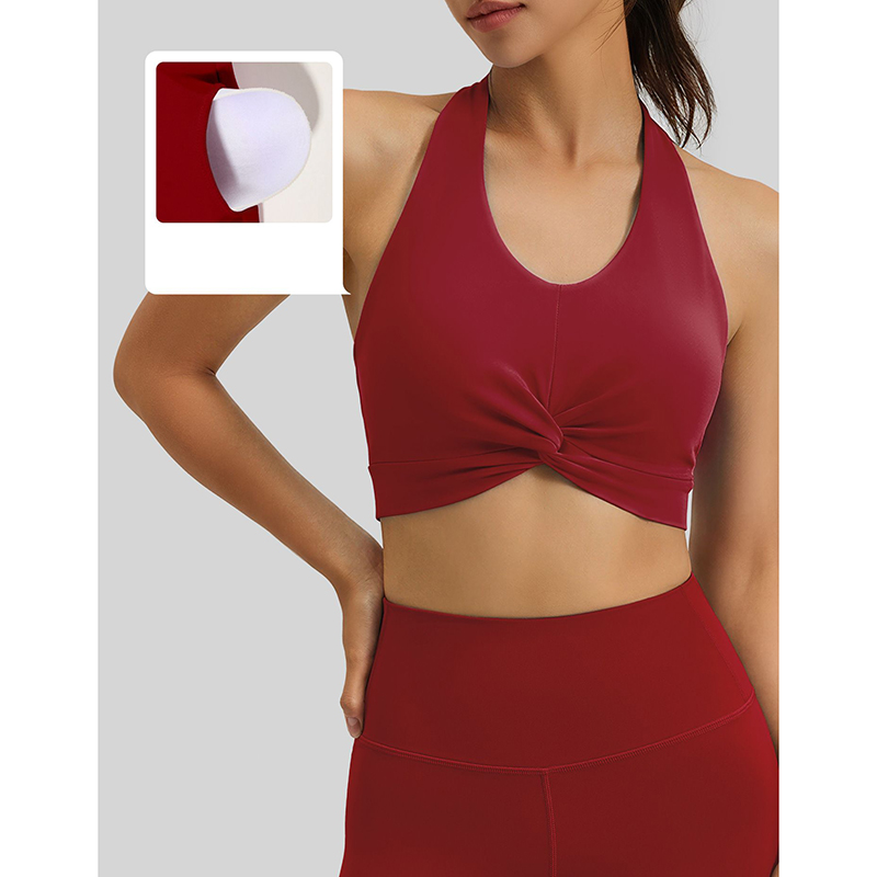 New Women Halter Neck Sports B - Pilates Yoga Top avaliação e preço