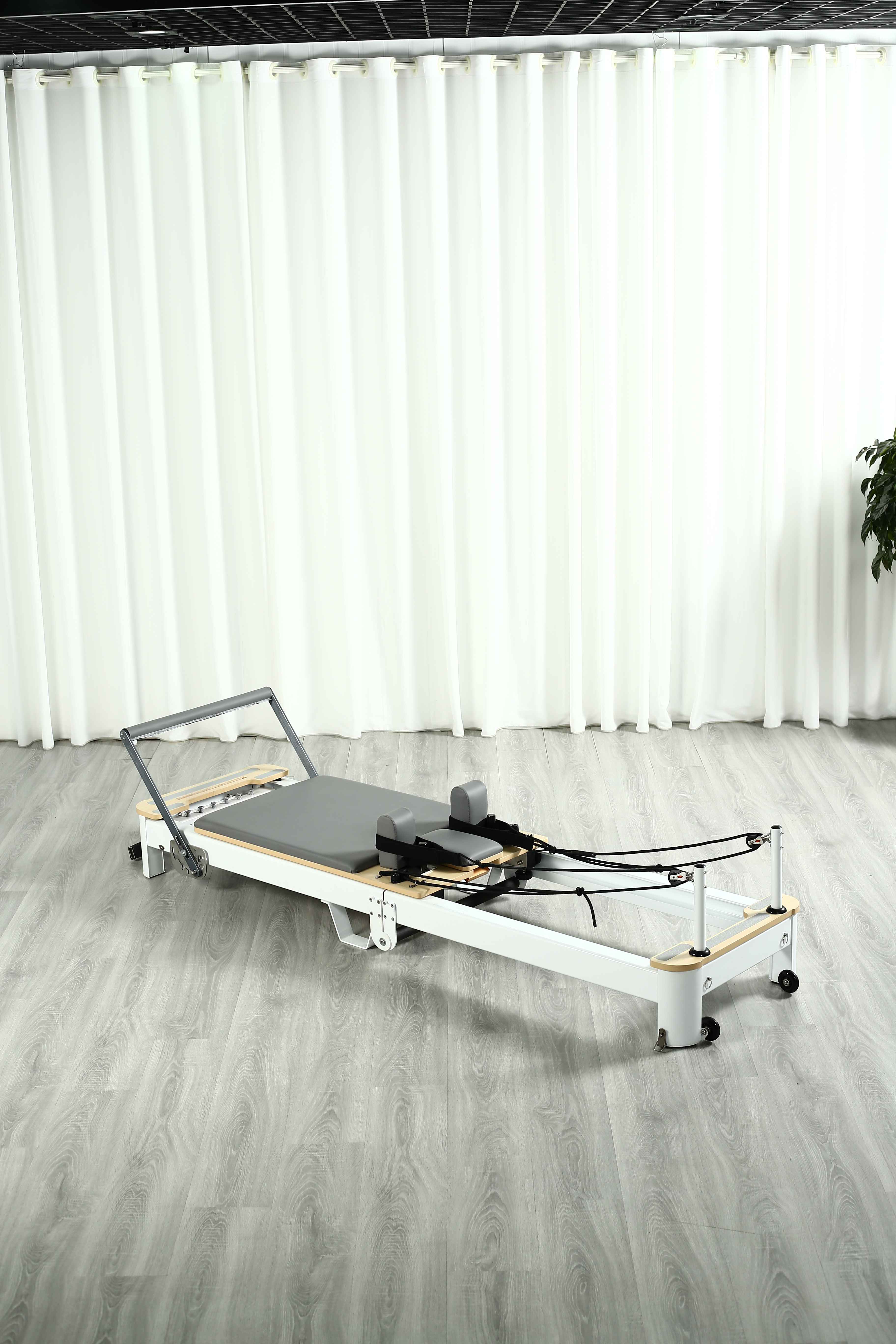 Premium Foldable Aluminum Pila - Pilates & Yoga Unleashed International Academy Yonkers avaliação e preço
