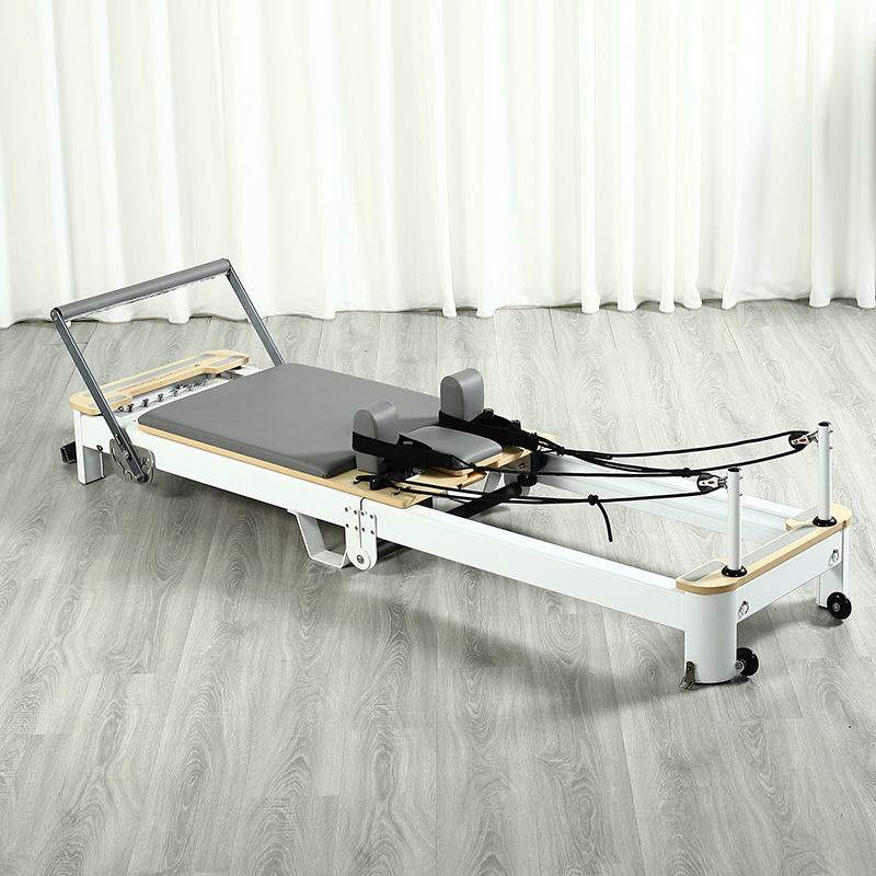 Oak Pilates Reformer, White Al - Pilates & Yoga Unleashed International Academy Yonkers avaliação e preço