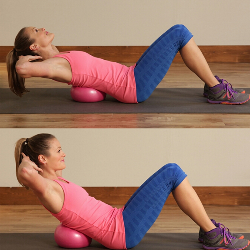 New 25cm Yoga Ball Exercise Gy - Pilates Yoga Shoes avaliação e preço