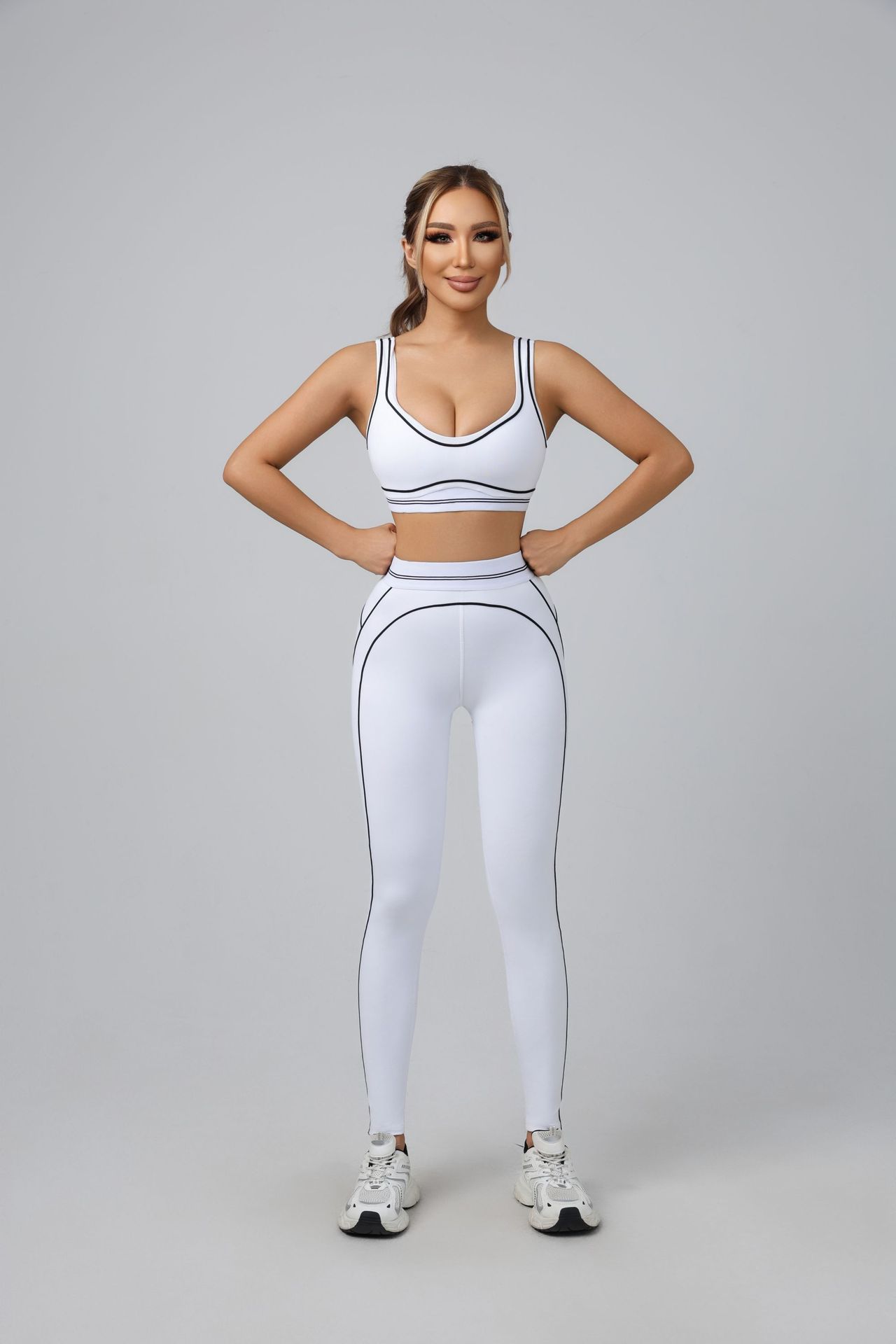 Yoga Suit Women Sport Set Pila - Pilates Yoga Legging avaliação e preço