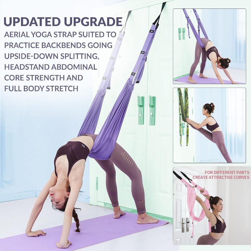 Adjustable Aerial Yoga Hammock - Pilates Yoga Body avaliação e preço