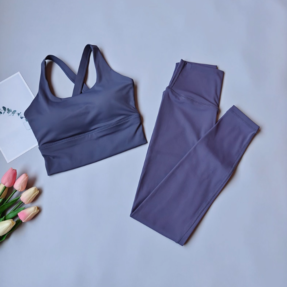 Naked Feel Pilates Set for Wom - Pilates Yoga Legging avaliação e preço