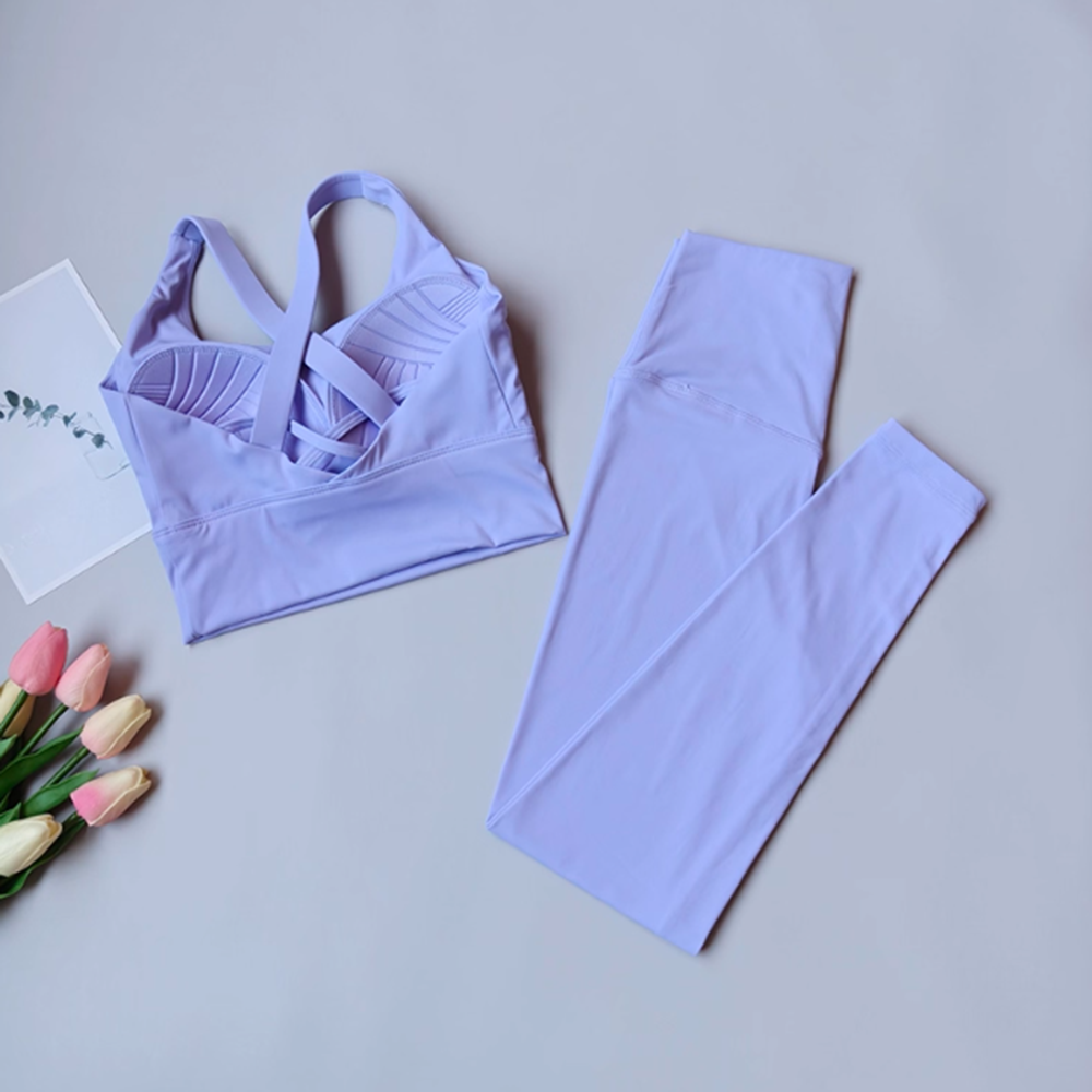 Naked Feel Pilates Set for Wom - Pilates Yoga Legging avaliação e preço