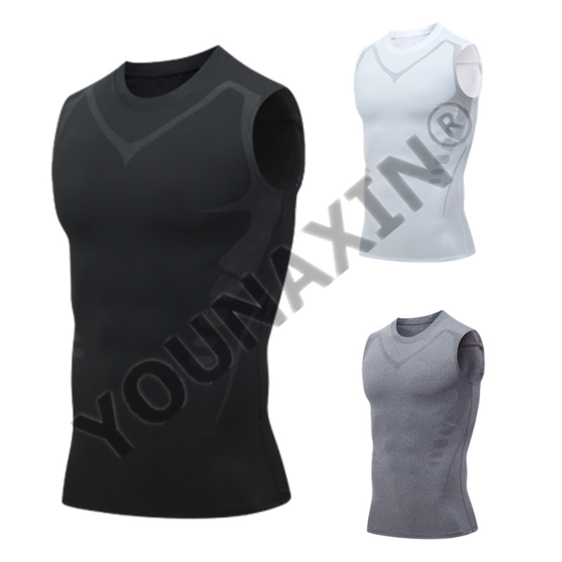 3 Pieces Men's Sleeveless T-Sh - Pilates Yoga Top avaliação e preço