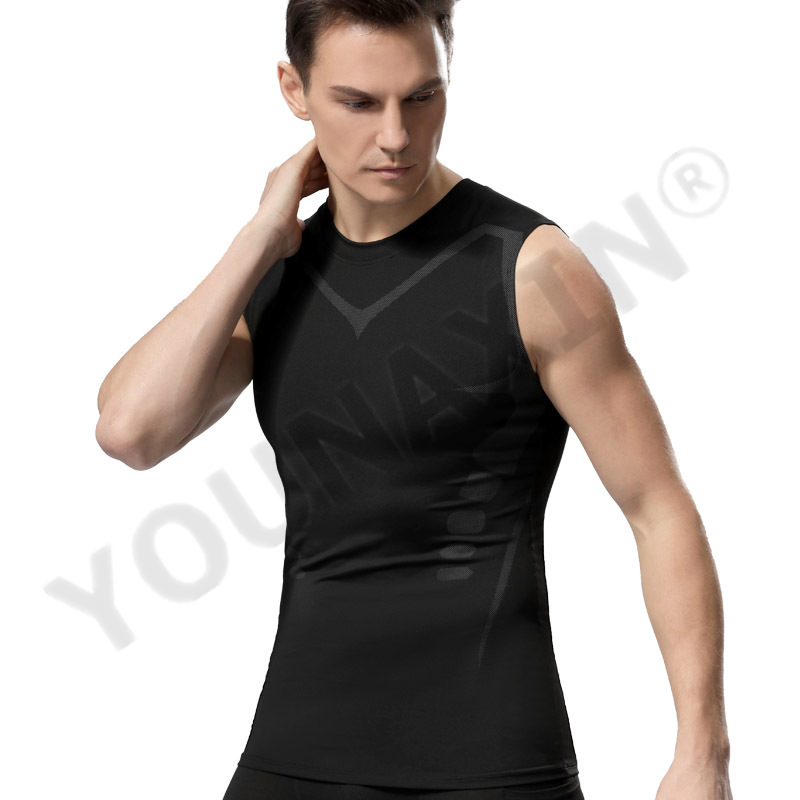 3 Pieces Men's Sleeveless T-Sh - Pilates Yoga Top avaliação e preço