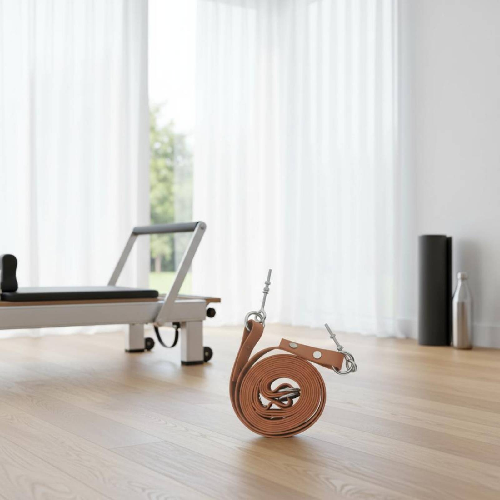 Reformer Double Loop Strap Adj - Pilates & Yoga Unleashed International Academy Yonkers avaliação e preço