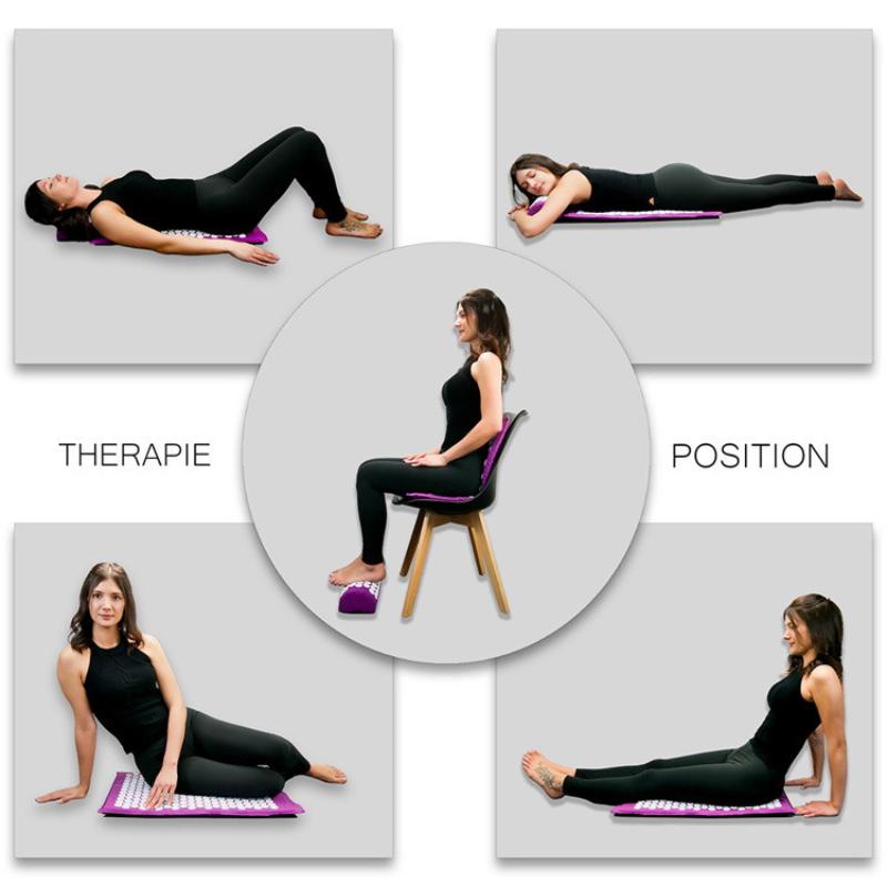 1 Set Acupressure Yoga Mat Cus - Pilates Yoga Body avaliação e preço