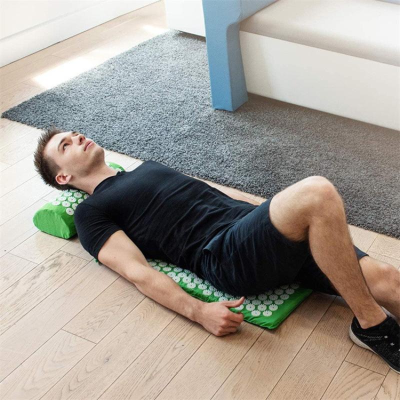 1 Set Acupressure Yoga Mat Cus - Pilates Yoga Body avaliação e preço