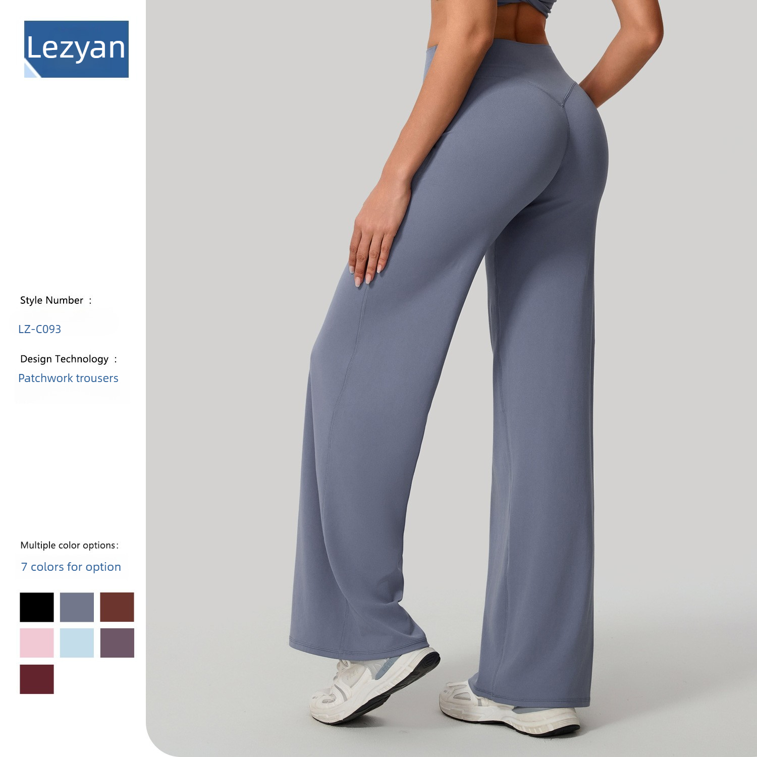 Lezyan Loose Soft Yoga Wide Le - Pilates Yoga Legging avaliação e preço